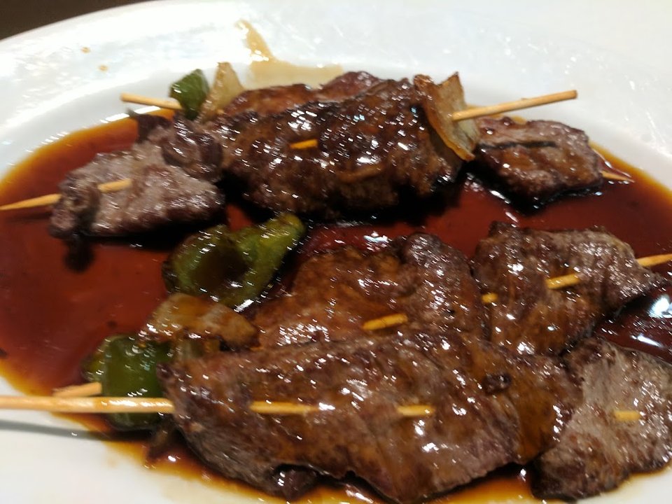 Barbecued Beef Skewers 4