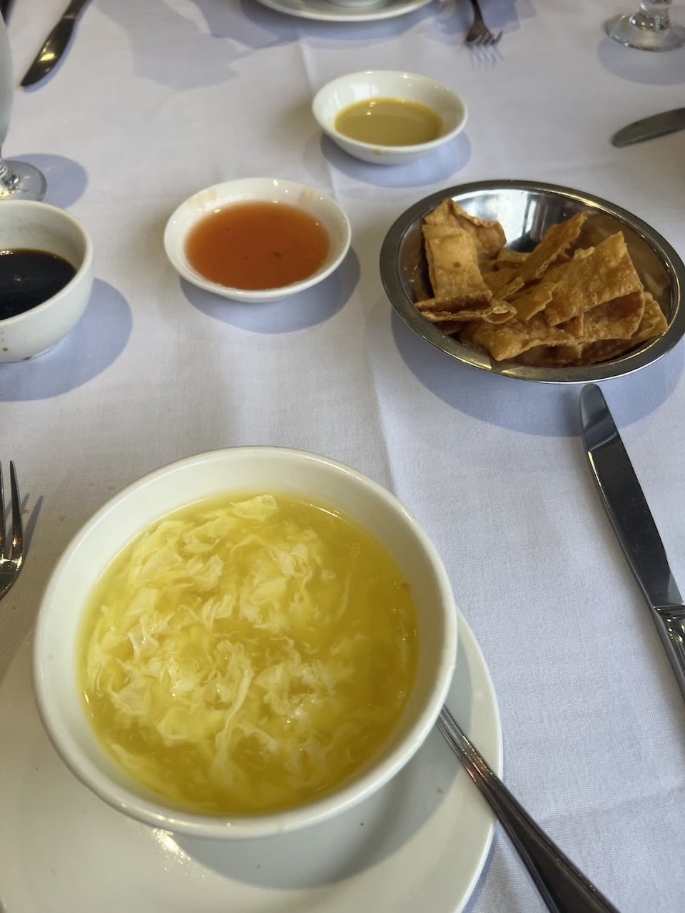 Egg Drop with Wonton